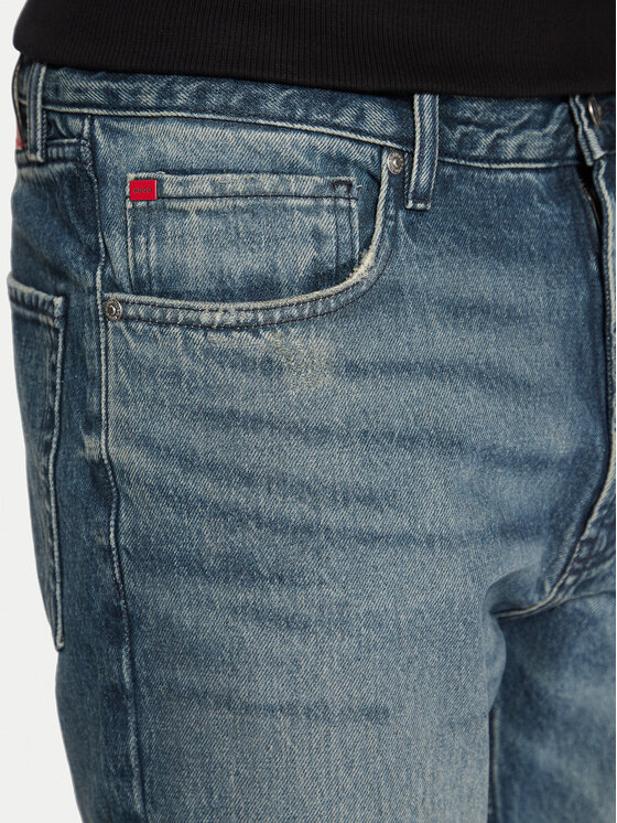HUGO HUGO Traperice 50530635 Plava Straight Fit