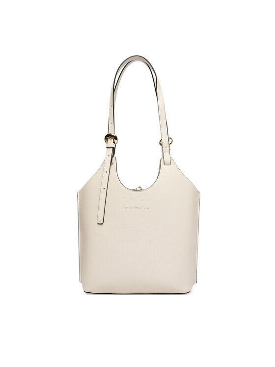 Tommy Hilfiger Torebka Th Modern Mini Tote AW0AW18617 Beżowy