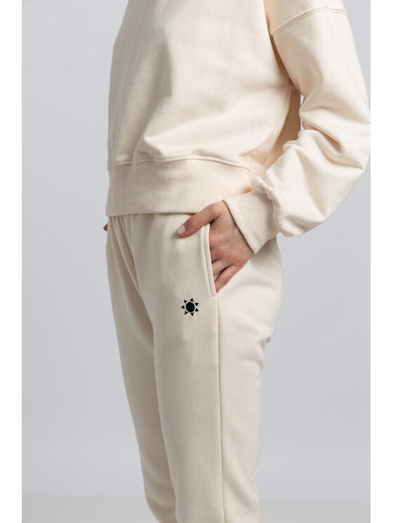 LaLupa LaLupa Spodnie piżamowe LA055 Biały Comfortable Fit