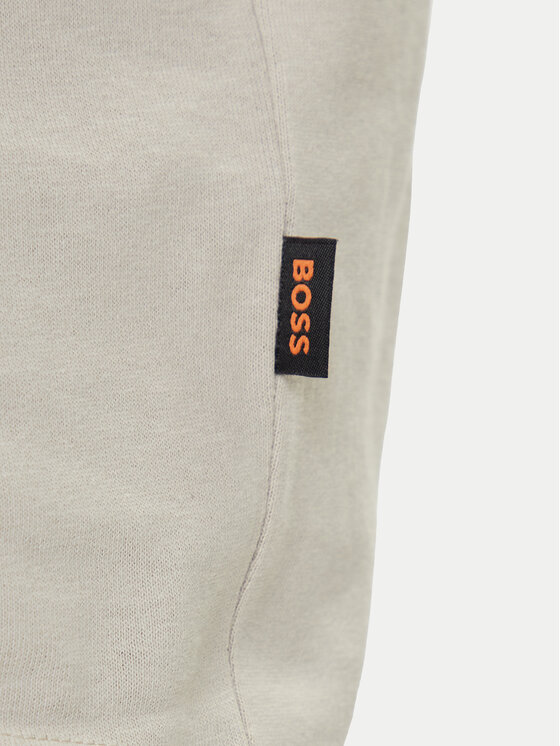 BOSS BOSS T-Shirt Te_Voyage 50546370 Beżowy Relaxed Fit