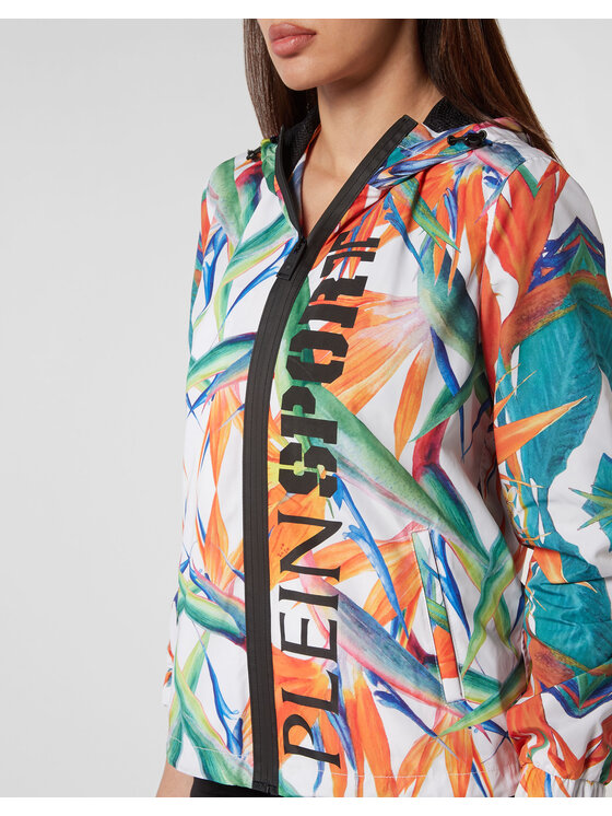 Plein Sport Plein Sport Vatovaná bunda 331 Bílá Regular Fit