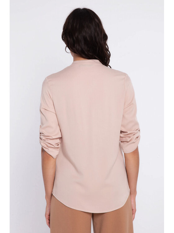 NIFE NIFE Halenka B227 Béžová Regular Fit
