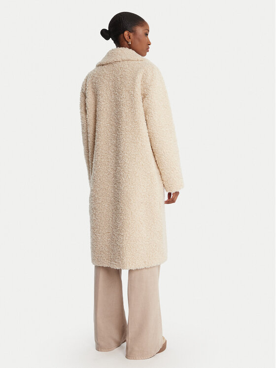 Bomboogie Bomboogie Cappotto in shearling CW360STSFC5 Beige Regular Fit
