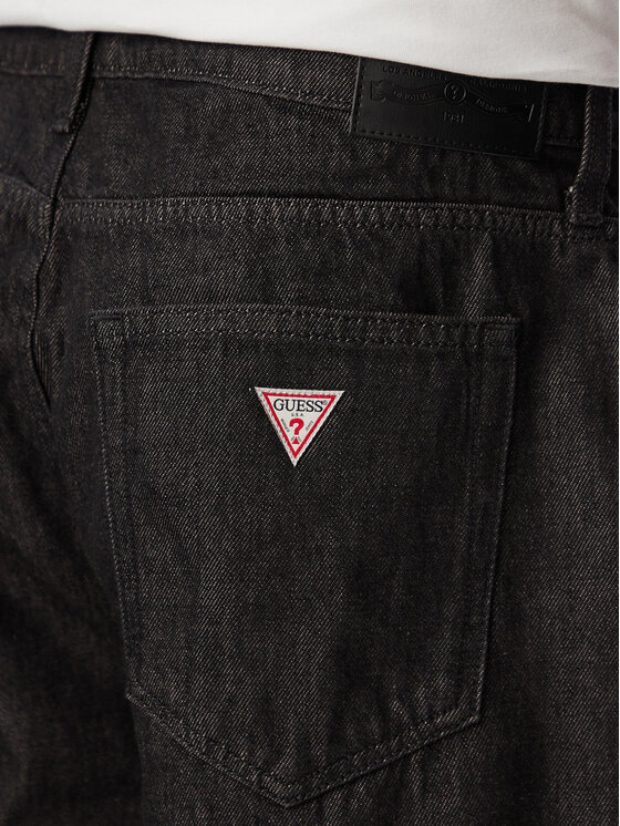 Guess Jeans Guess Jeans Blugi M5YAB3 D6571 Negru Regular Fit