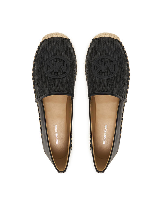 MICHAEL Michael Kors MICHAEL Michael Kors Espadrilės Kenzie Espadrille 40S6KZFP2D Juoda