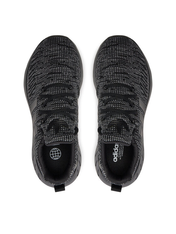 Adidas swift run core black and red new arrivals
