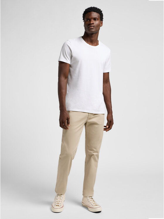 Lee Lee Pantaloni chino SLIM CHINO Beige Slim Fit