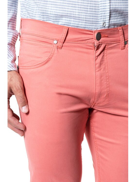 Wrangler Wrangler Pantaloni di tessuto GREENSBORO Rosa Straight Fit