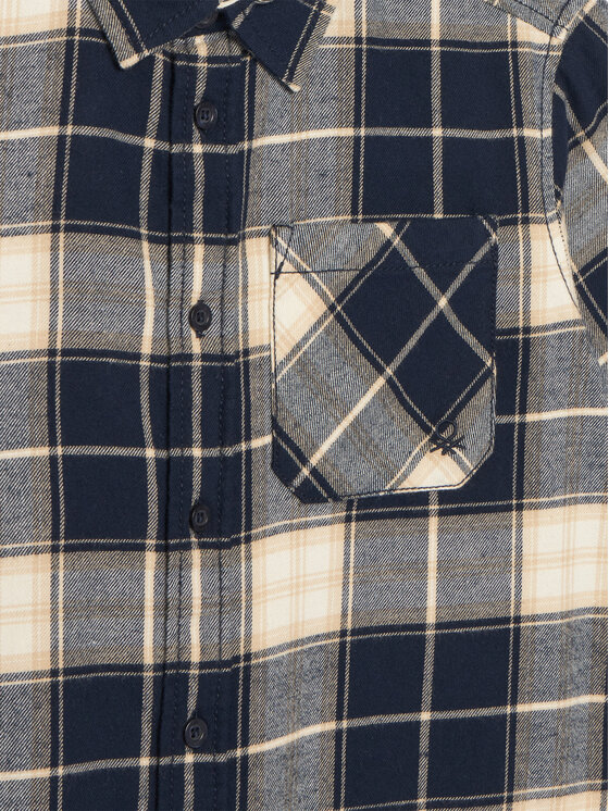 United Colors Of Benetton United Colors Of Benetton Camicia 5LQHCQ04B Blu scuro Oversize