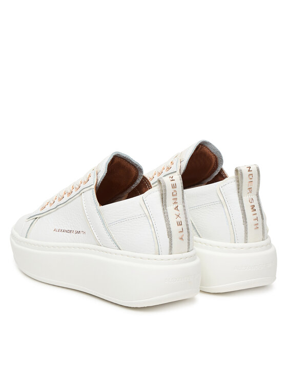 Alexander Smith Alexander Smith Sneakersy Wembley High ASBDWHW 0194 Biały