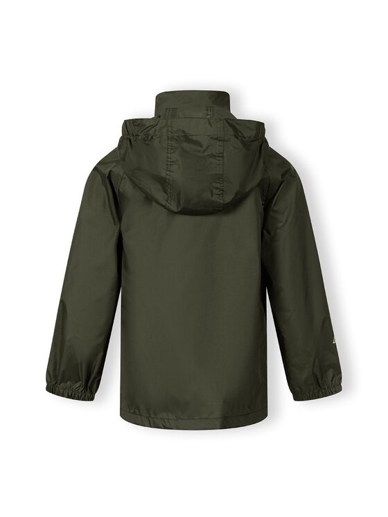 MINOTI MINOTI Kurtka przeciwdeszczowa 27KMJACKET3 Khaki Regular Fit