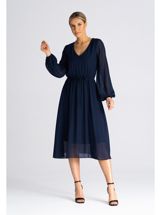 FIGL FIGL Φόρεμα SUKIENKA M939 Σκούρο μπλε Regular Fit
