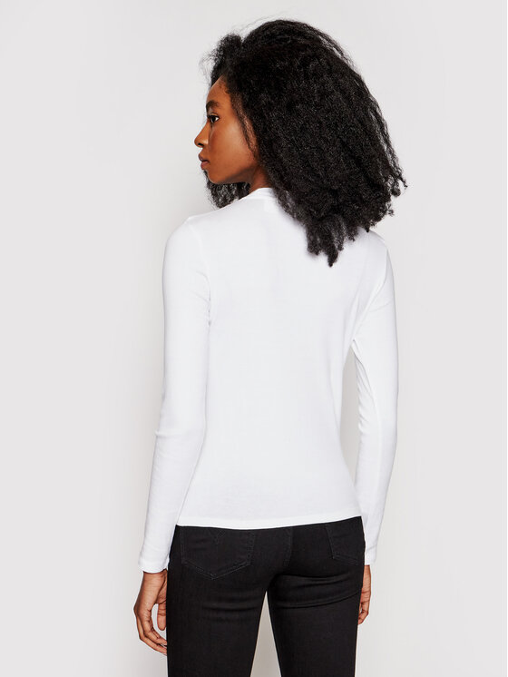 Levi's® Levi's® Bluzka Long Sleeve Baby Tee 69555-0000 Slim Fit