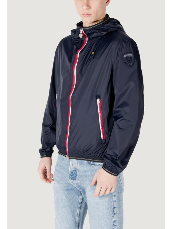 Blauer Blauer Giacca di pelle DODGE Blu Casual Fit