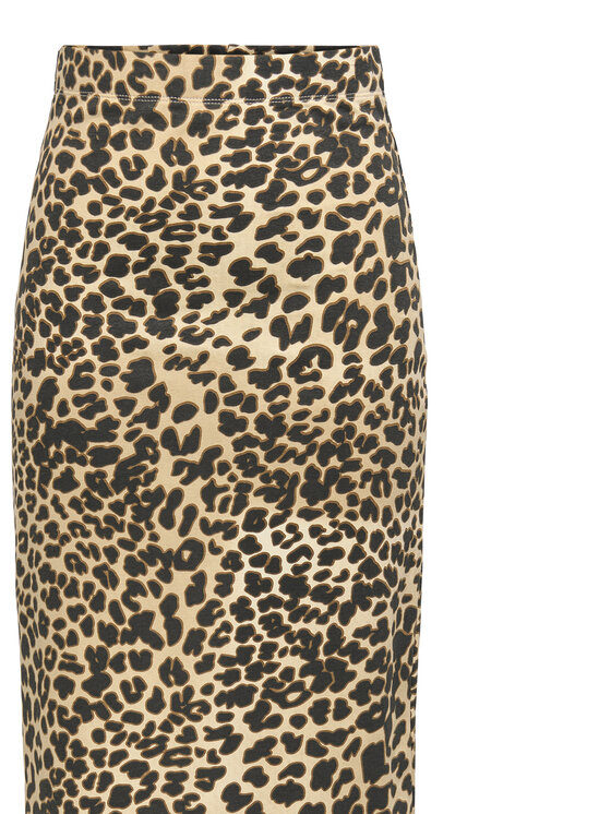 JDY JDY Tiesus sijonas Ivy 15347463 Ruda Slim Fit