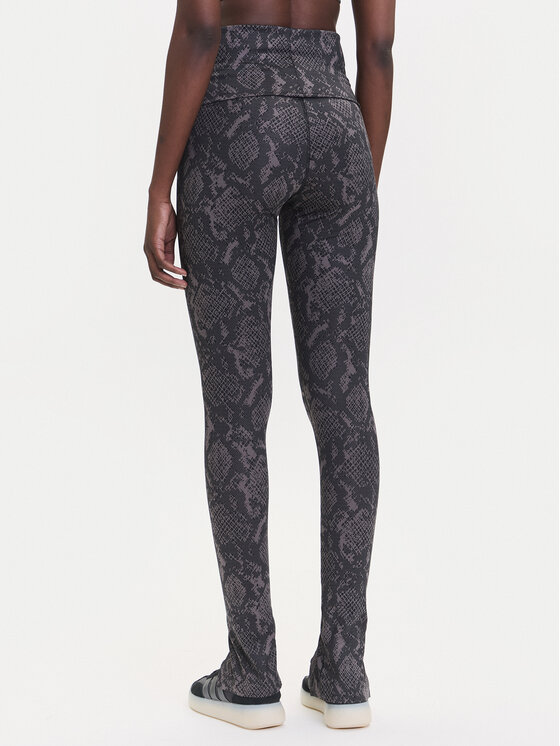 adidas by Stella McCartney adidas by Stella McCartney Leggings Training Rolltop Splitcuff JW4575 Grau Slim Fit