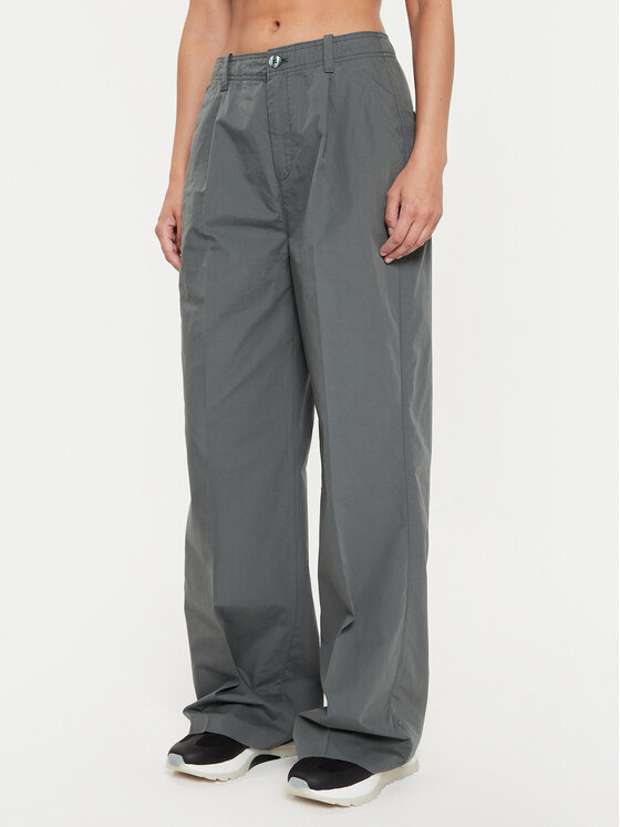 Calvin Klein Jeans Calvin Klein Jeans Pantaloni din material J20J223585 Gri Loose Fit