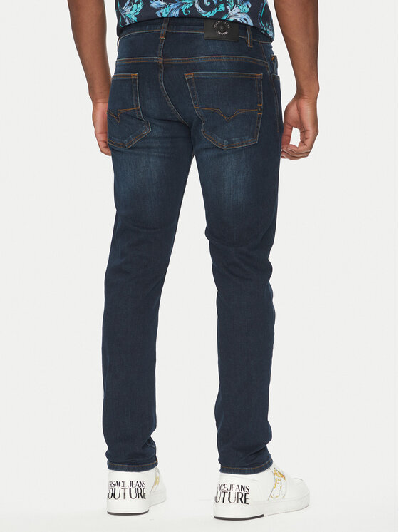 Versace Jeans Couture Versace Jeans Couture Jeans hlače 78GAB5D0 Mornarsko modra Slim Fit