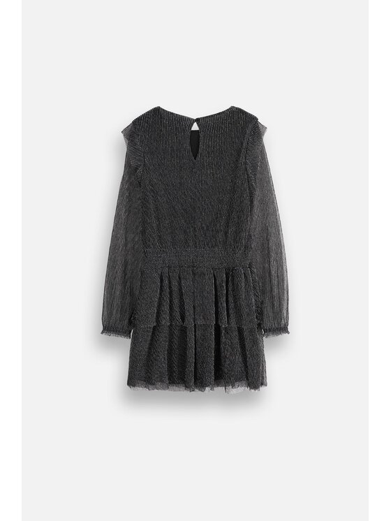 Coccodrillo Coccodrillo Sukienka codzienna ZC6128101EPG-024 Srebrny Regular Fit