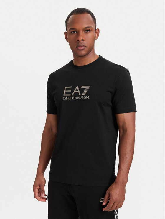 EA7 Emporio Armani EA7 Emporio Armani T-särk 7M002095 AF27714 UC001 Must Regular Fit