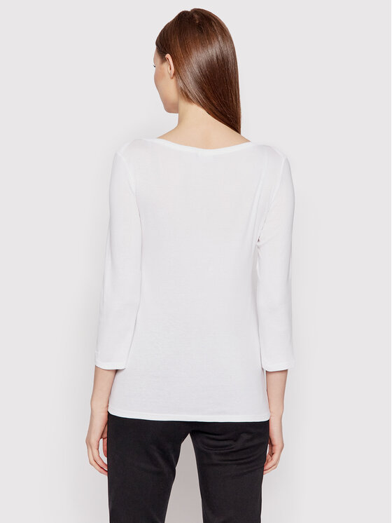 United Colors Of Benetton United Colors Of Benetton Halenka 3GA2E16A1 Bílá Regular Fit