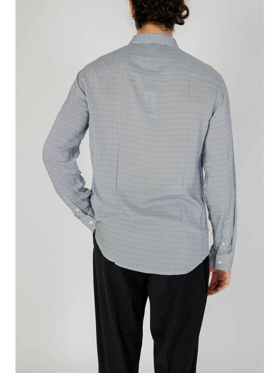 Armani Exchange Armani Exchange Košile 3DZC48 ZNRNZ Černá Long Fit