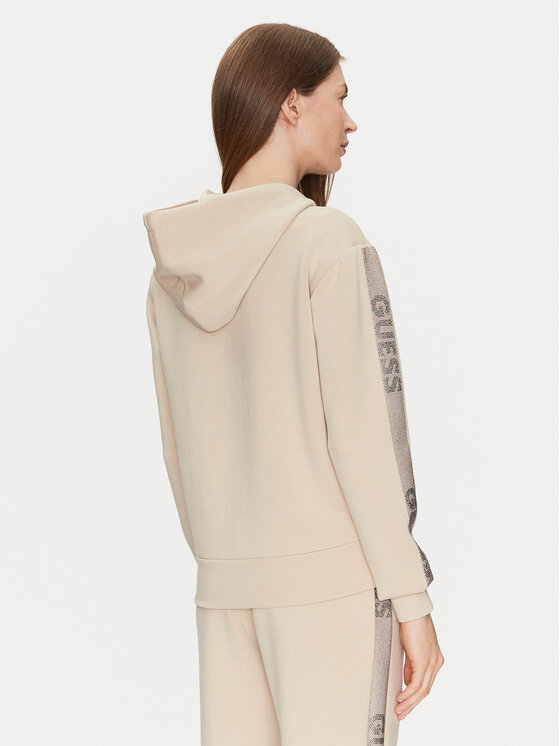 Guess Guess Majica dugih rukava W5RQ03 KBYE2 Bež Regular Fit