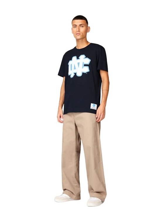 Mitchell & Ness Mitchell & Ness Tričko NCAA LARGE LOGO TEE Tmavomodrá Regular Fit