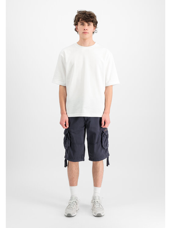 Alpha Industries Alpha Industries Szorty Jet Short Błękitny Regular Fit