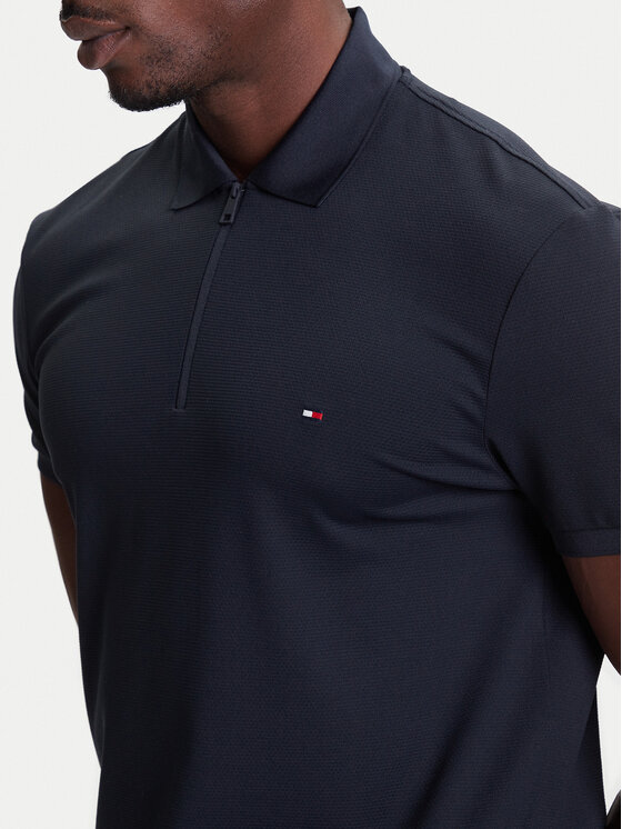 Tommy Hilfiger Tommy Hilfiger Tricou polo Performance MW0MW39613 Bleumarin Regular Fit