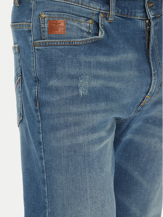 Aeronautica Militare Aeronautica Militare Jeans hlače 251PJ205CT3528 Modra Regular Fit