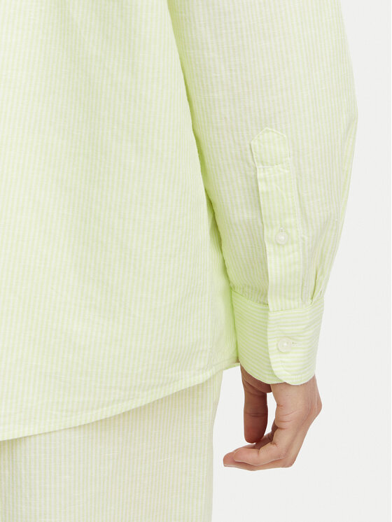 Tommy Jeans Tommy Jeans Marškiniai DW0DW22209 Šviesiai žalia Relaxed Fit