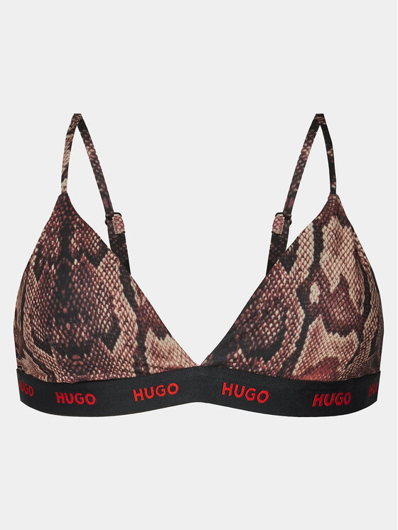 HUGO Hugo Bikini pezzo sopra 50510707 Marrone