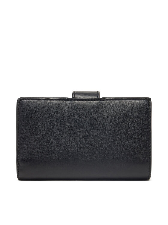 Calvin Klein Calvin Klein Moteriška piniginė Hardware Snap Medium Bifold K60K612961 Juoda