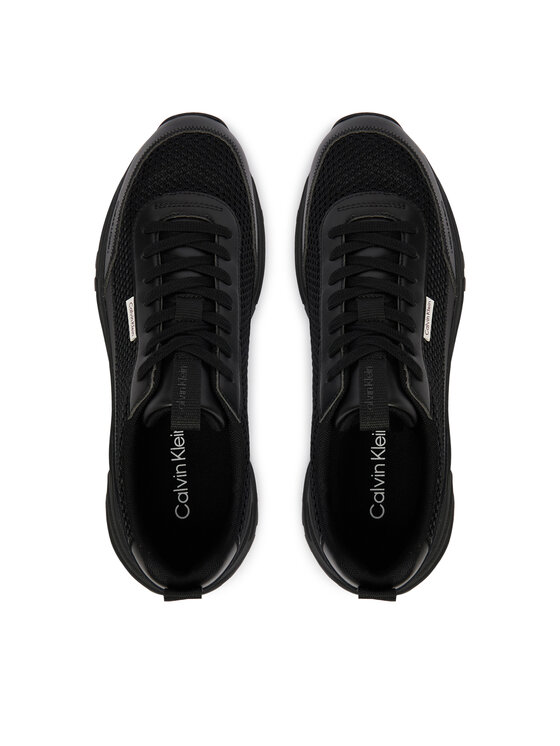 Calvin Klein Calvin Klein Superge Hike Runner Laceup Mesh HM0HM02240 Črna