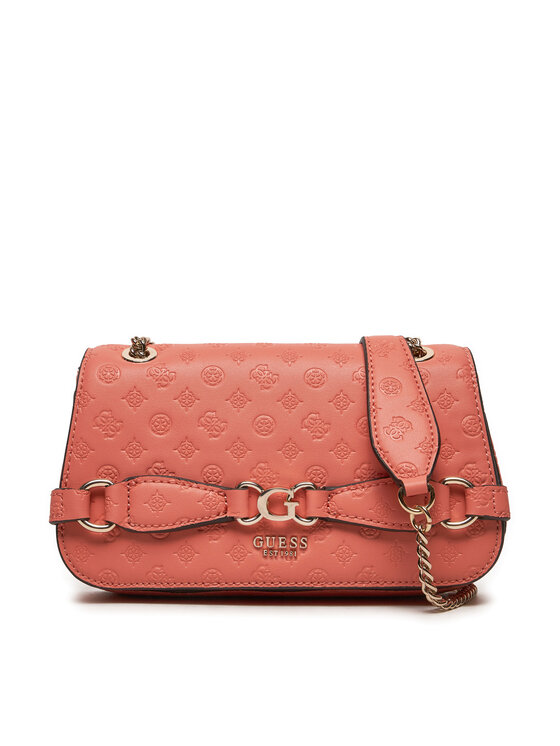 Geantă Guess Arlena Logo HWPG93 36210 Coral