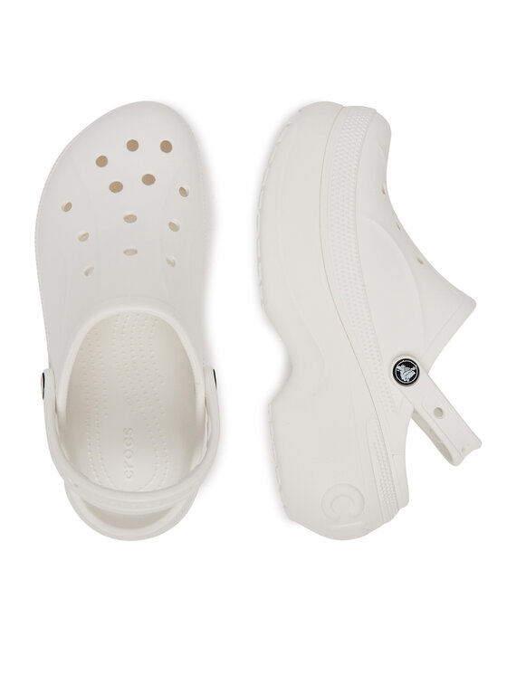 Crocs Crocs Natikače BELLA CLOG 210062-100 Bijela