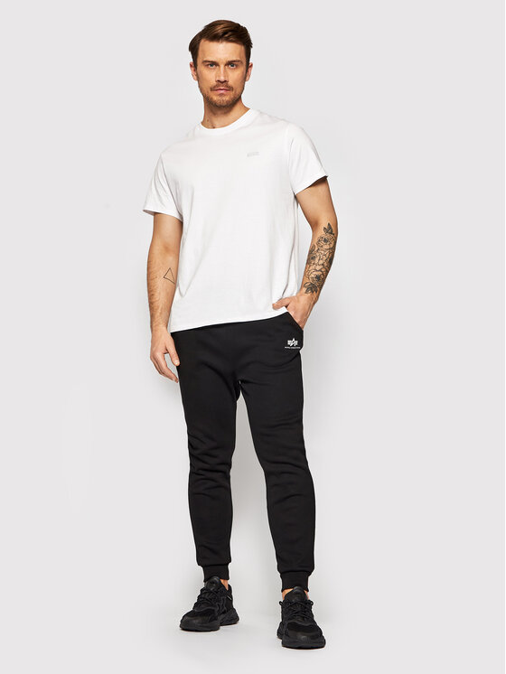 Alpha Industries Alpha Industries Pantaloni da tuta Basic Jogger 116370 Nero Slim Fit