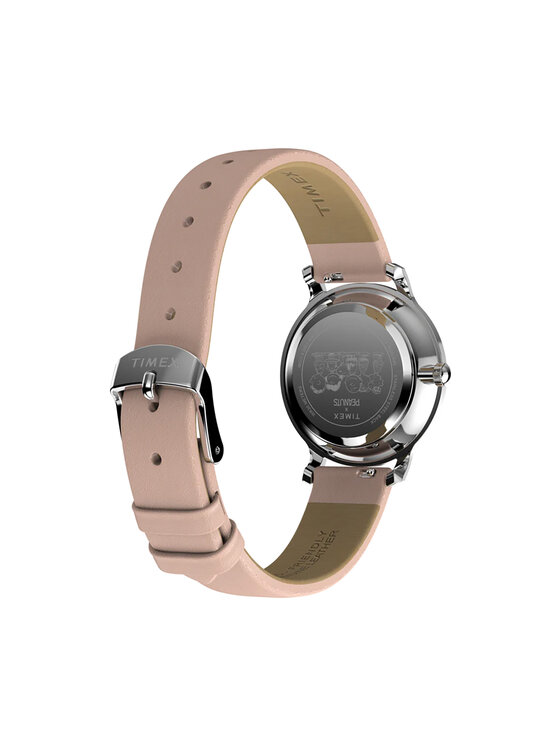 Timex Timex Часовник Timex x Peanuts® TW2W85100 Сребрист