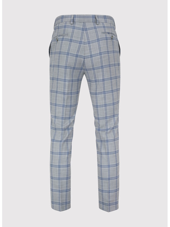 Pako Lorente Pako Lorente Spodnie garniturowe P23SF-6G-007 Szary Slim Fit