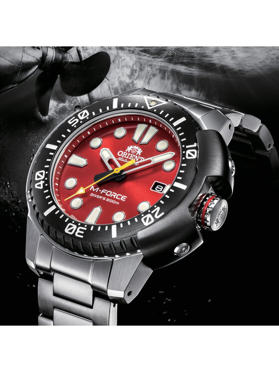 Orient Orient Zegarek RA-AC0L02R00B Srebrny