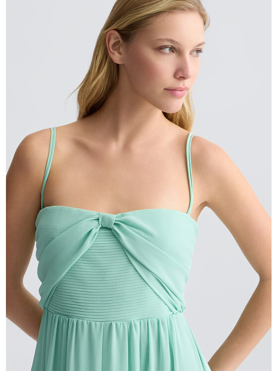Liu Jo Liu Jo Sukienka letnia CA5268TS869X0687 Zielony Regular Fit