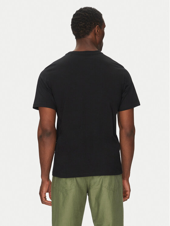 Element Element T-Shirt ELYKT00168 Czarny Regular Fit