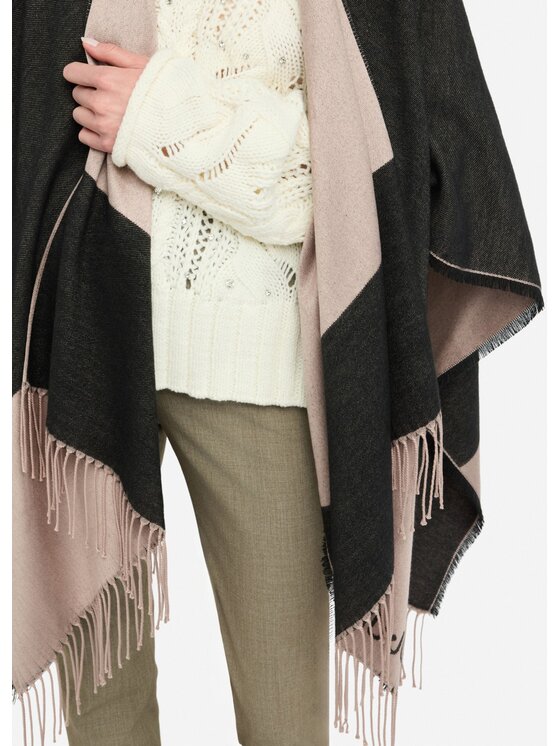 Liu Jo Liu Jo Poncho 2F5031T030022222 Nero Regular Fit