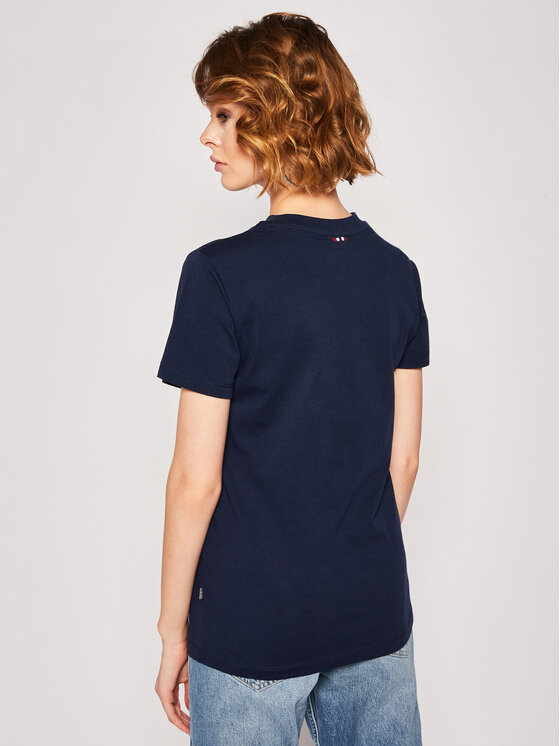 Napapijri Napapijri T-shirt Shyamoli NP0A4E3UB Blu scuro Regular Fit