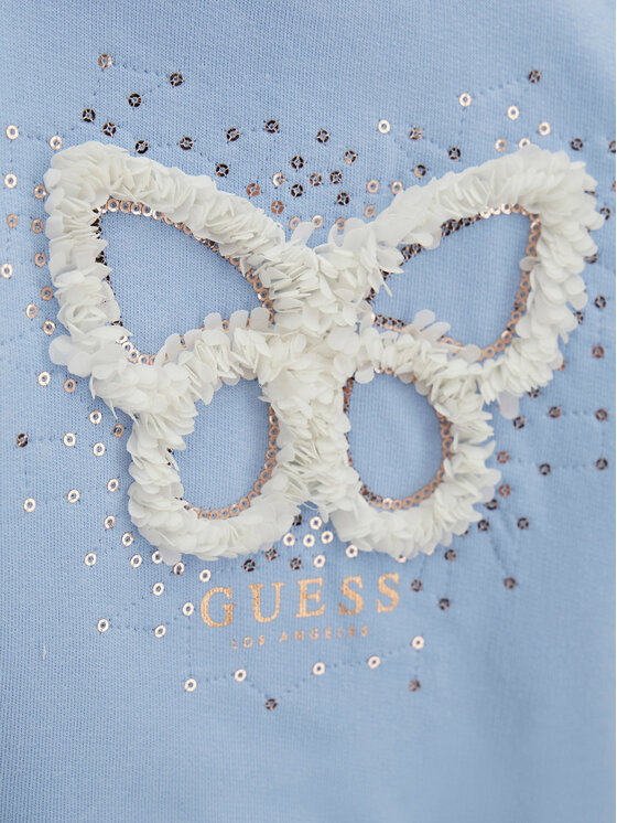 Guess Guess Tepláková súprava A6RG13 KA6R4 Modrá Regular Fit
