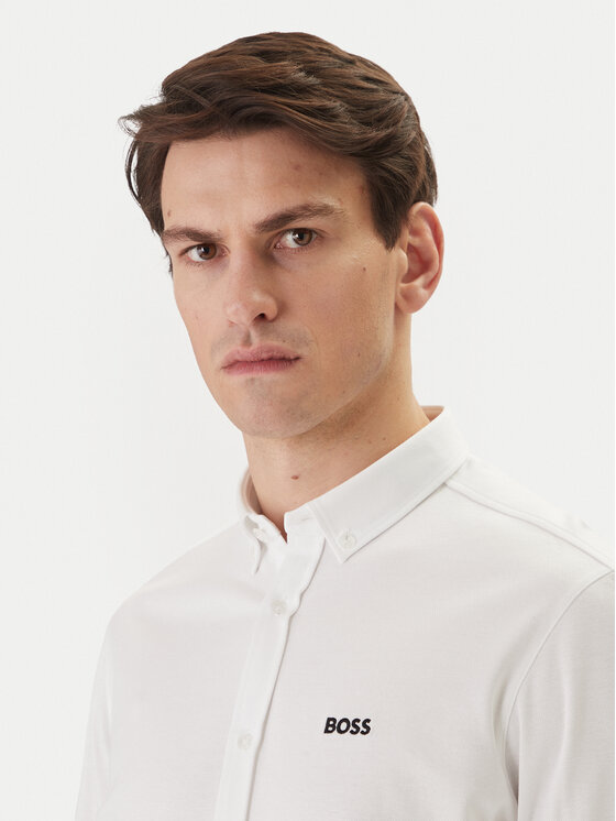 BOSS BOSS Hemd ST Motion 50555946 Weiß Regular Fit