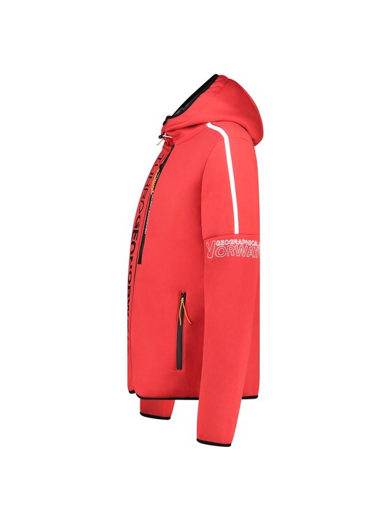 Geographical Norway Geographical Norway Bluza WY9550H/GN-Red Czerwony Regular Fit
