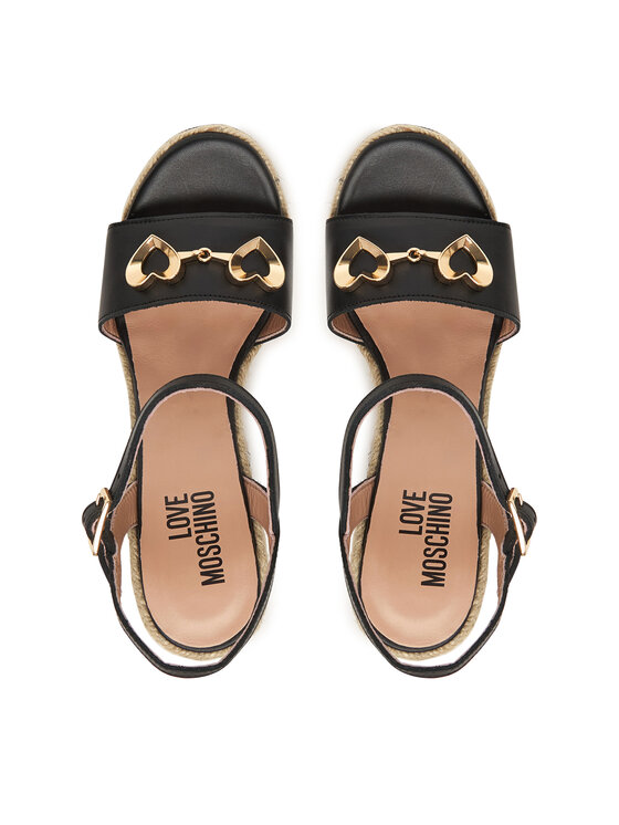 LOVE MOSCHINO LOVE MOSCHINO Espadrile JA1615BI0OIA0000 Črna