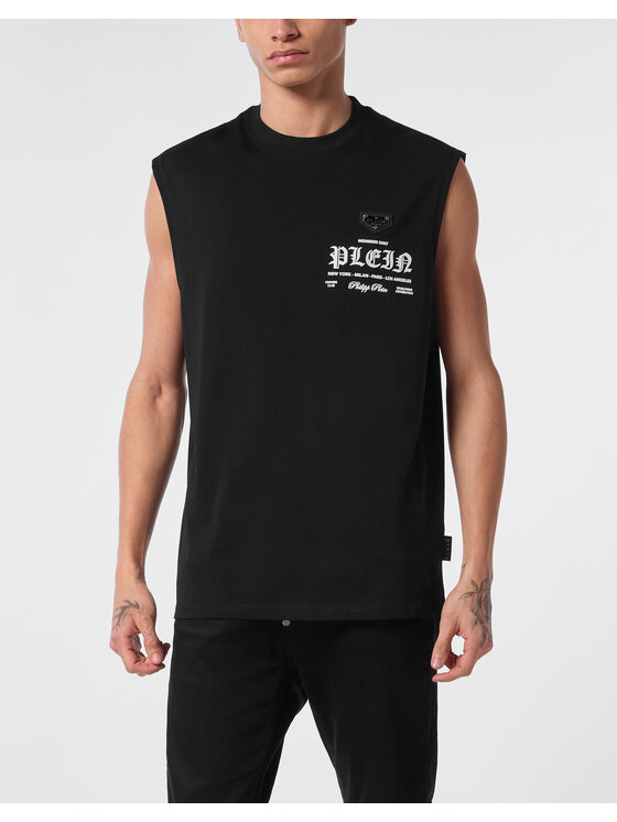 PHILIPP PLEIN PHILIPP PLEIN T-Shirt 25559 Czarny Regular Fit